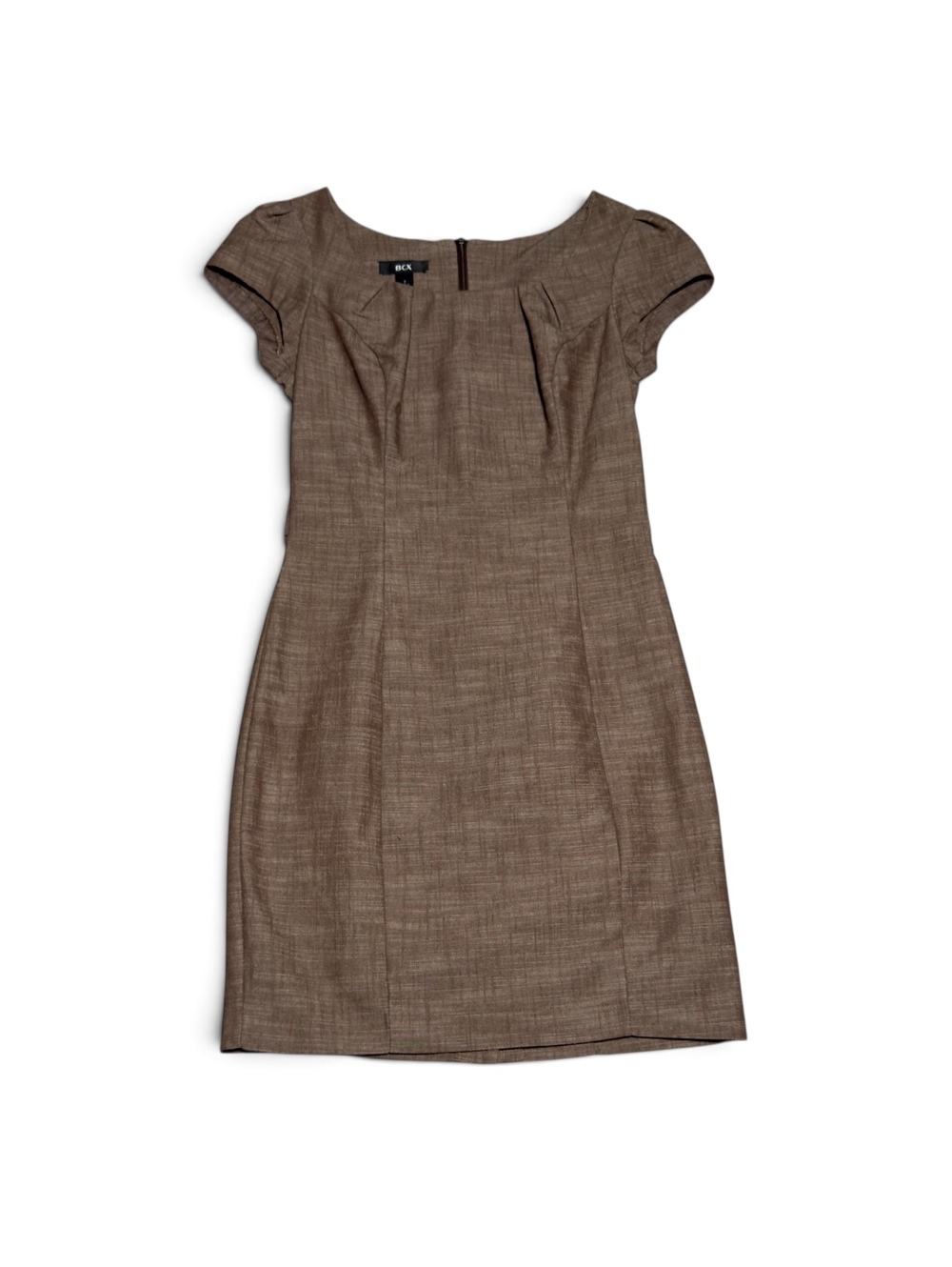 Vintage BCX Brown Cotton Blend Dress